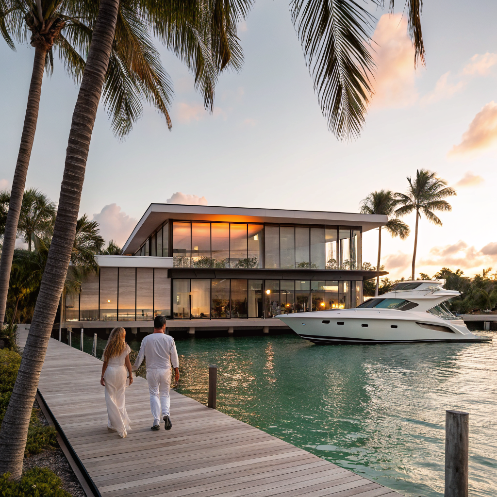 Work by Clara Méndez located at Oceanfront Estate, Miami