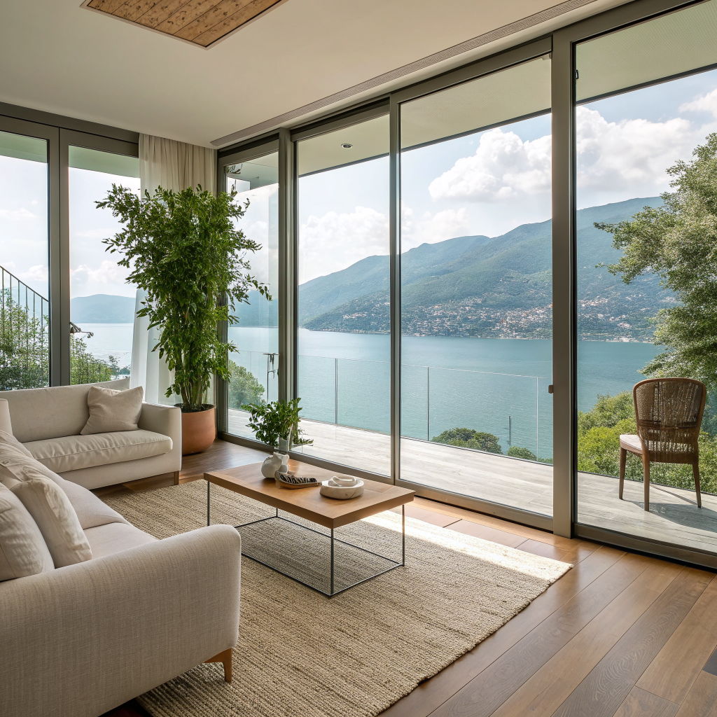 Work by Luca Ricci located at Villa, Lake Como